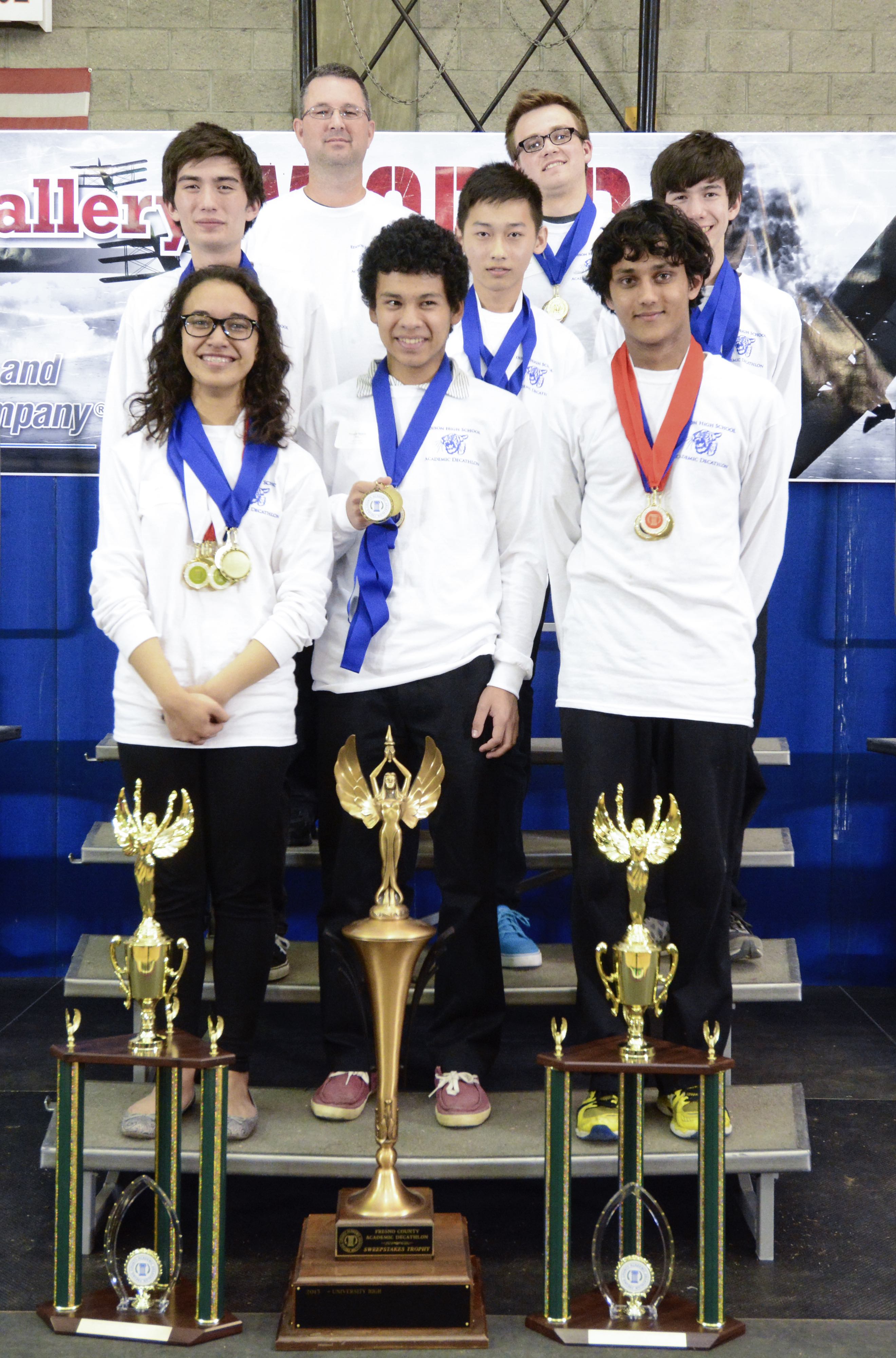 Image of Academic Decathlon winners